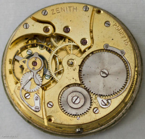 meccanismo orologi da tasca Zenith