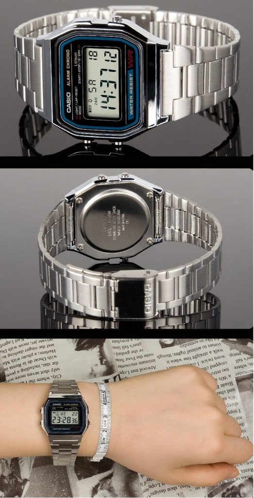 orologio vintage casio a158