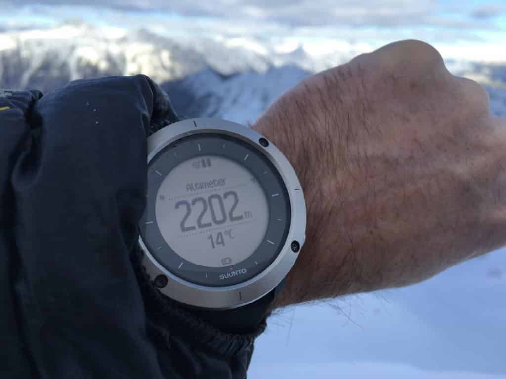 orologio sportivo Suunto Traverse testato in montagna