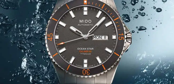 orologi subacquei economici Mido Ocean Star Captain Titanium