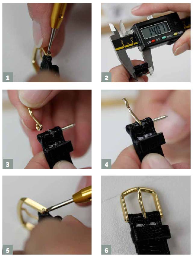 Come cambiare la fibbia al cinturino dell'orologio