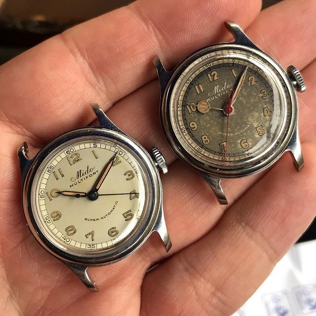 orologi mido multifort vintage